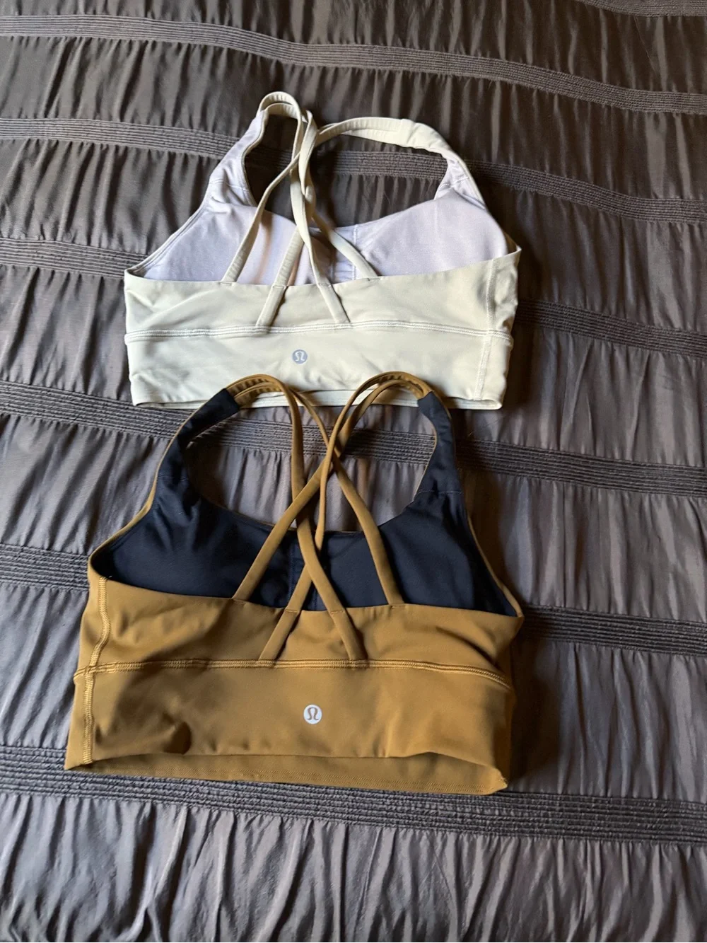 lululemon athletica Brown Cross-Back Sports Bra